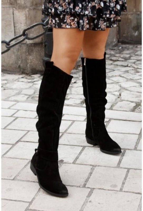 Allison | Leather Boots
