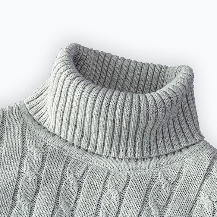 Men’s Wool Turtleneck Sweater | Knitted