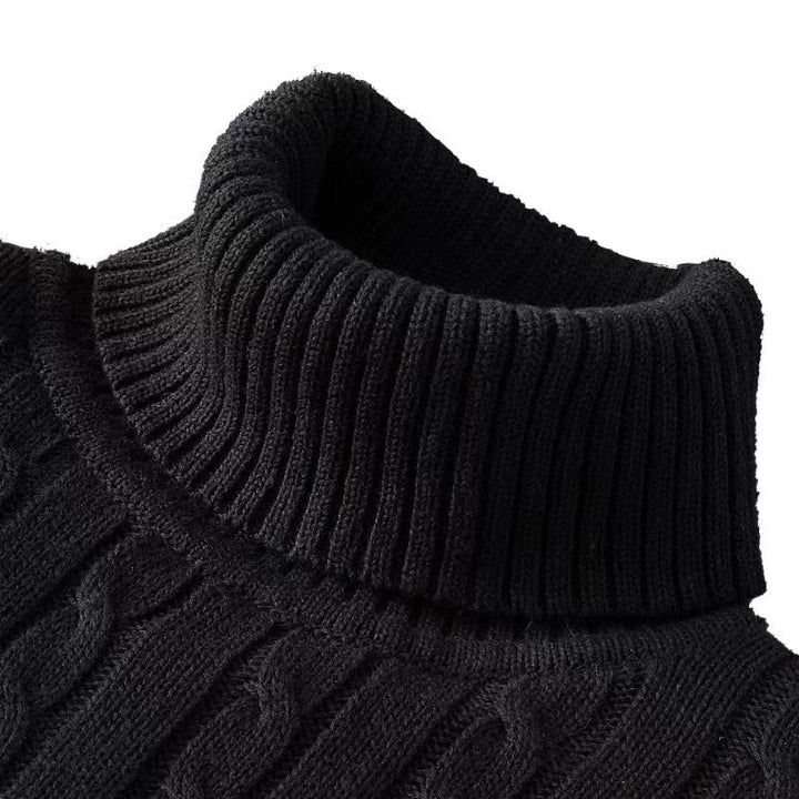 Men’s Wool Turtleneck Sweater | Knitted