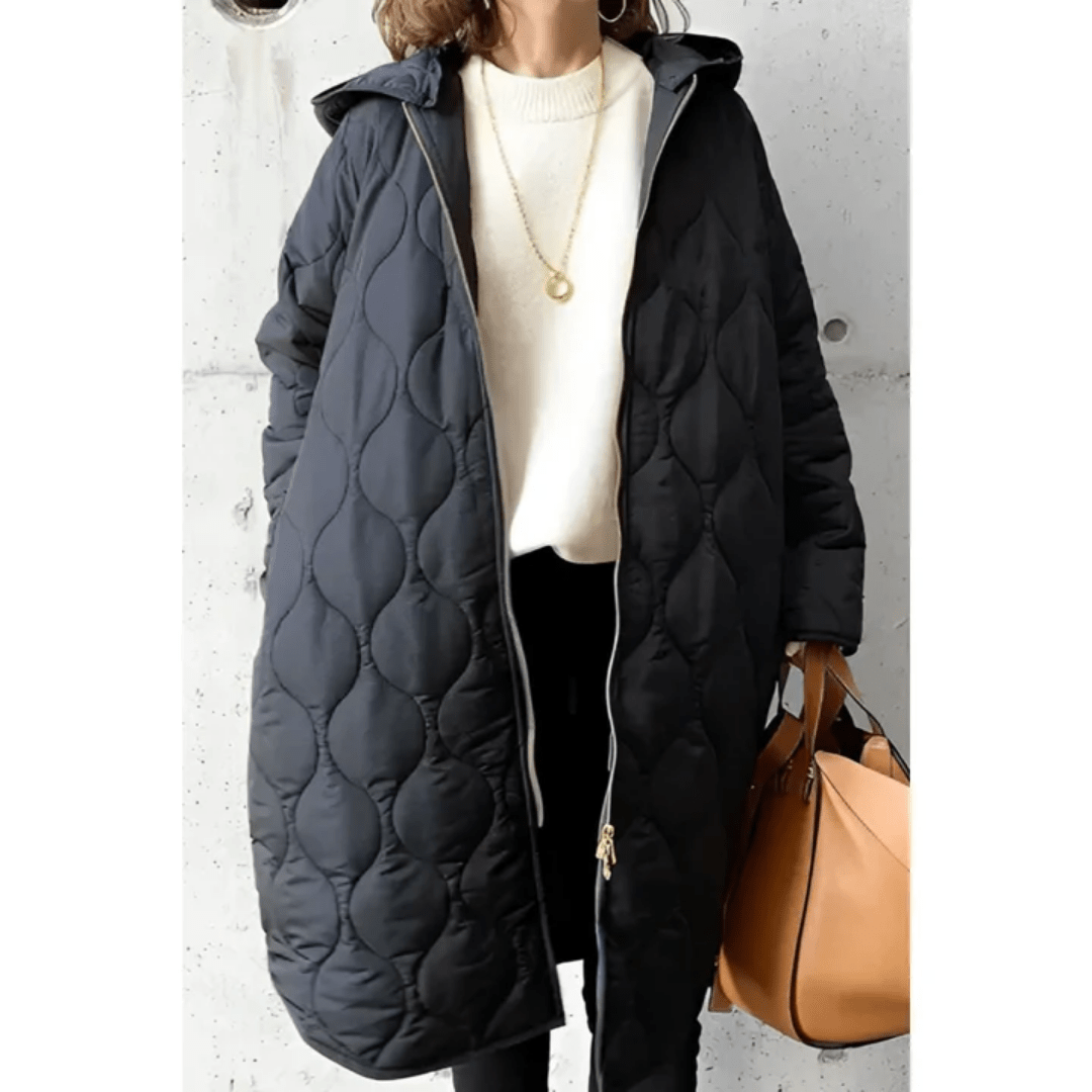 Alice | Women’s Long Winter Jacket | Hooded