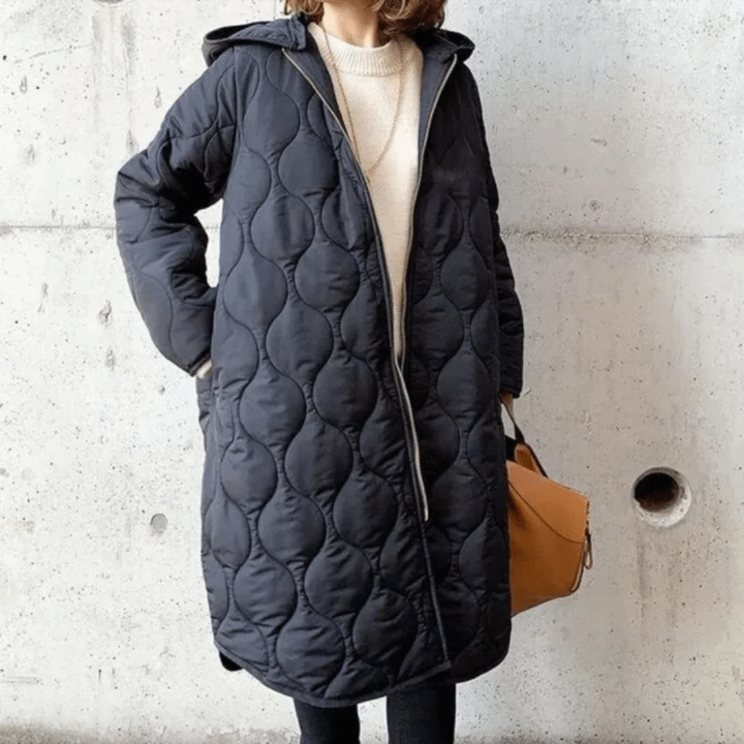 Alice | Women’s Long Winter Jacket | Hooded