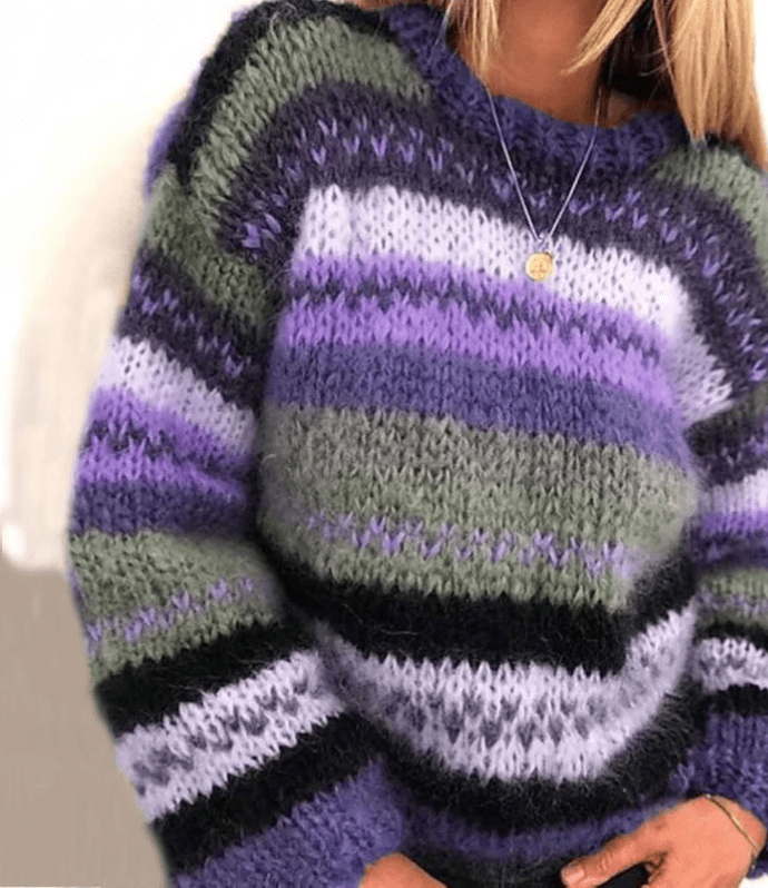 Angela | Women’s Warm Sweater | Knit