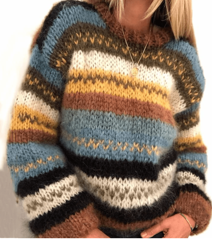 Angela | Women’s Warm Sweater | Knit