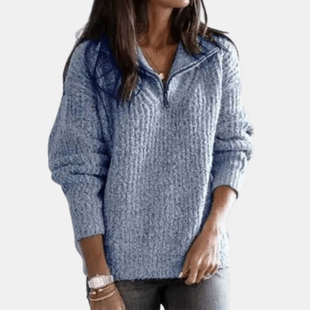 Chelsea | Women’s Warm Sweater | Half - Zip