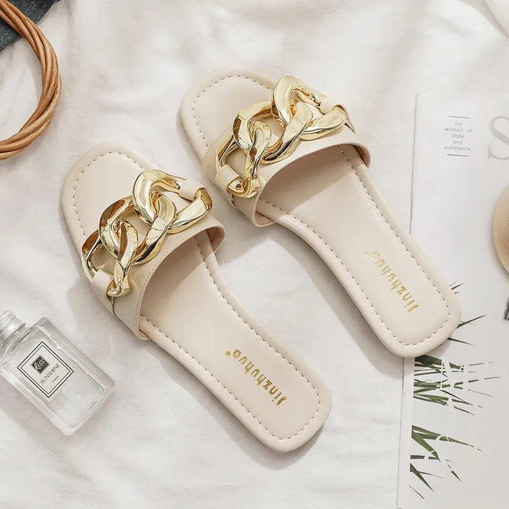 Chen | Metallic Chain Slides