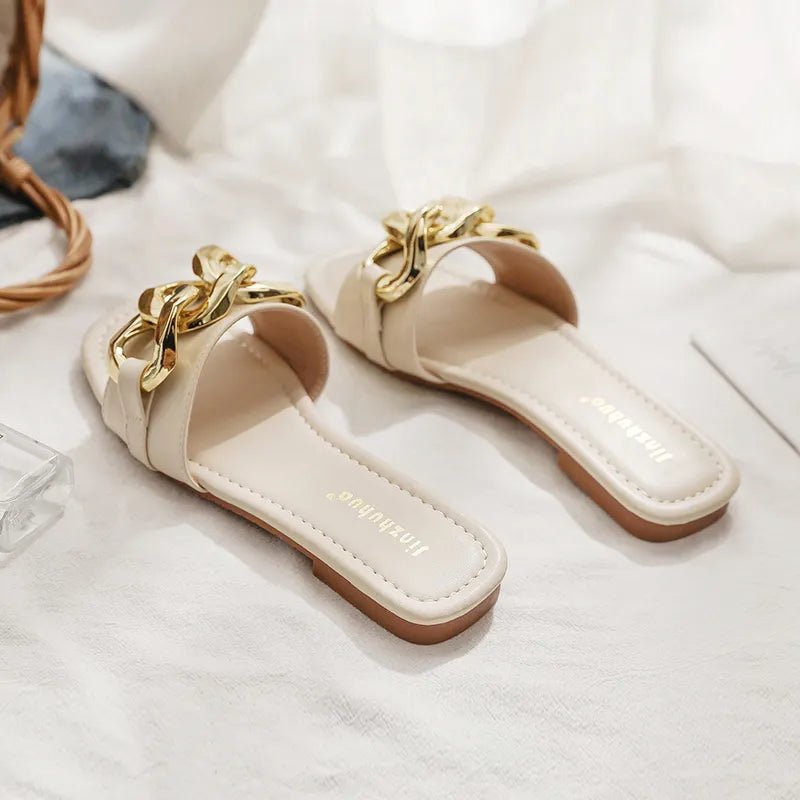 Chen | Metallic Chain Slides