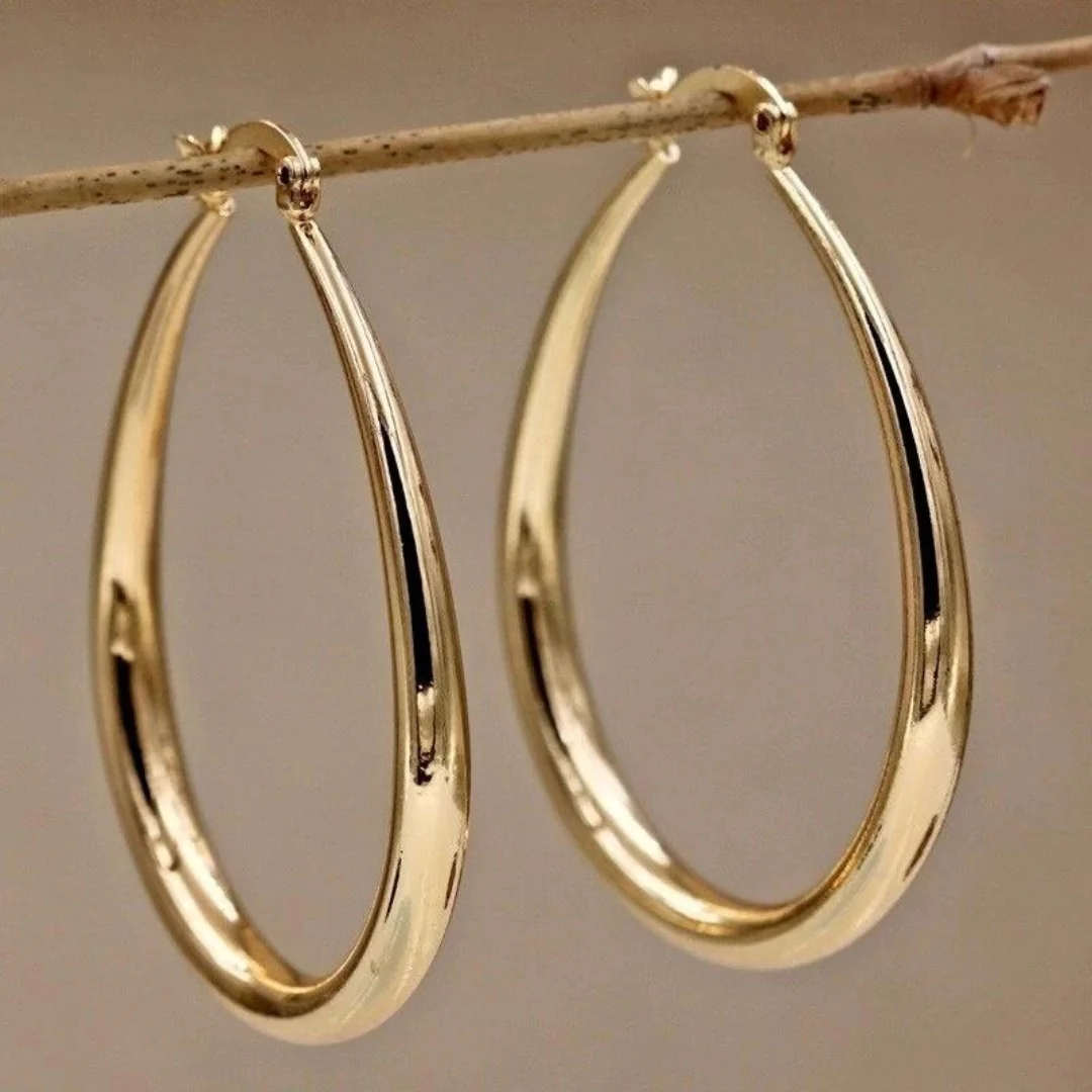 Catherine | Vintage gold earrings