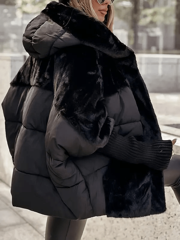 Irene | Women’s Luxe Hooded Jacket | Oversized