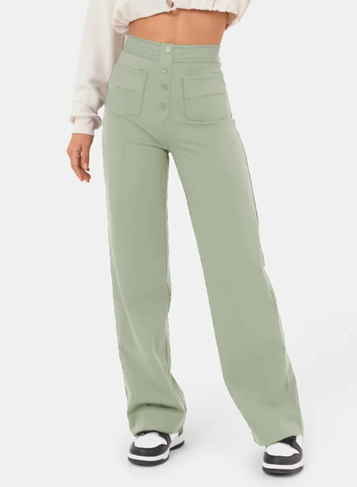 Kyrsten | Women’s Wide - Leg Trousers | High - Waisted