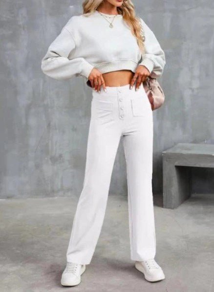 Kyrsten | Women’s Wide - Leg Trousers | High - Waisted