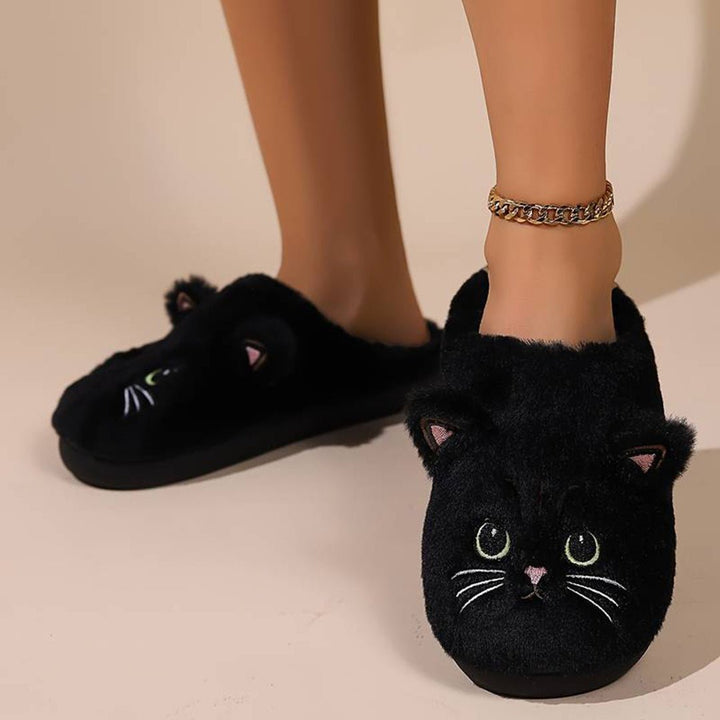 Mattisa | Women’s Orthopedic Cat Slippers | Warm