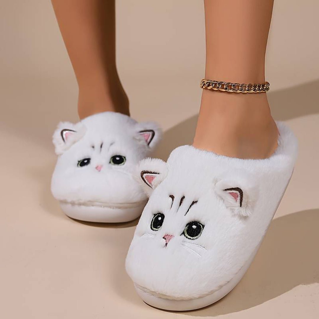 Mattisa | Women’s Orthopedic Cat Slippers | Warm