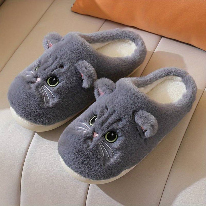 Mattisa | Women’s Orthopedic Cat Slippers | Warm