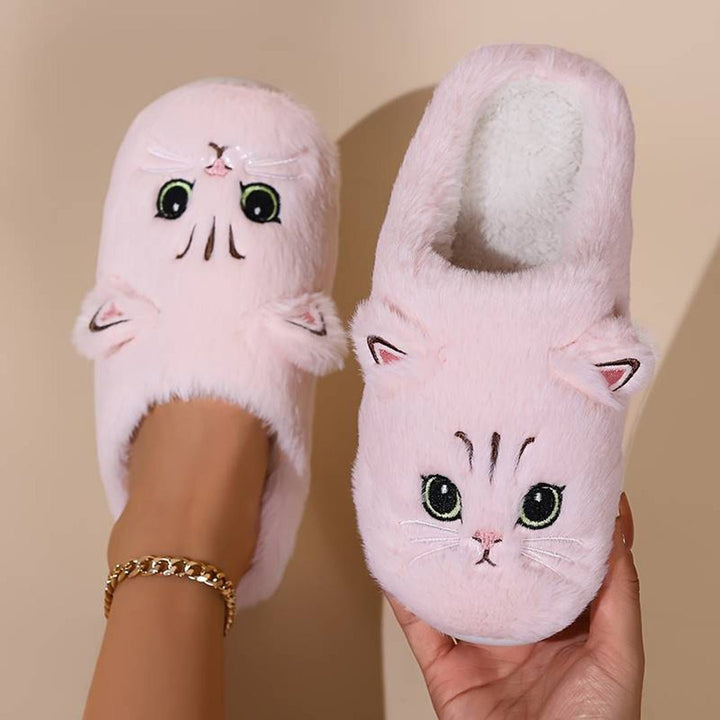 Mattisa | Women’s Orthopedic Cat Slippers | Warm