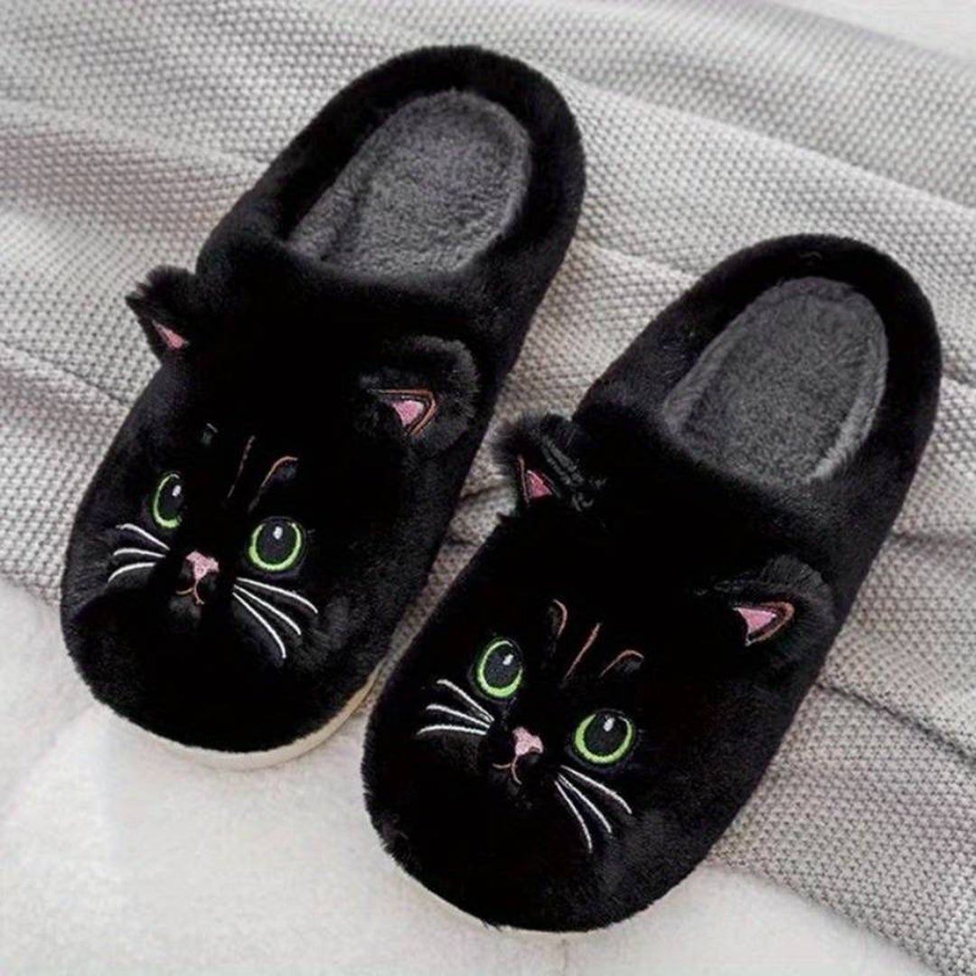 Mattisa | Women’s Orthopedic Cat Slippers | Warm