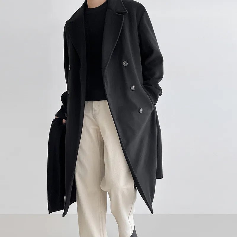 Oscar | Men's Mid - Length Coat for Autumn and Winter