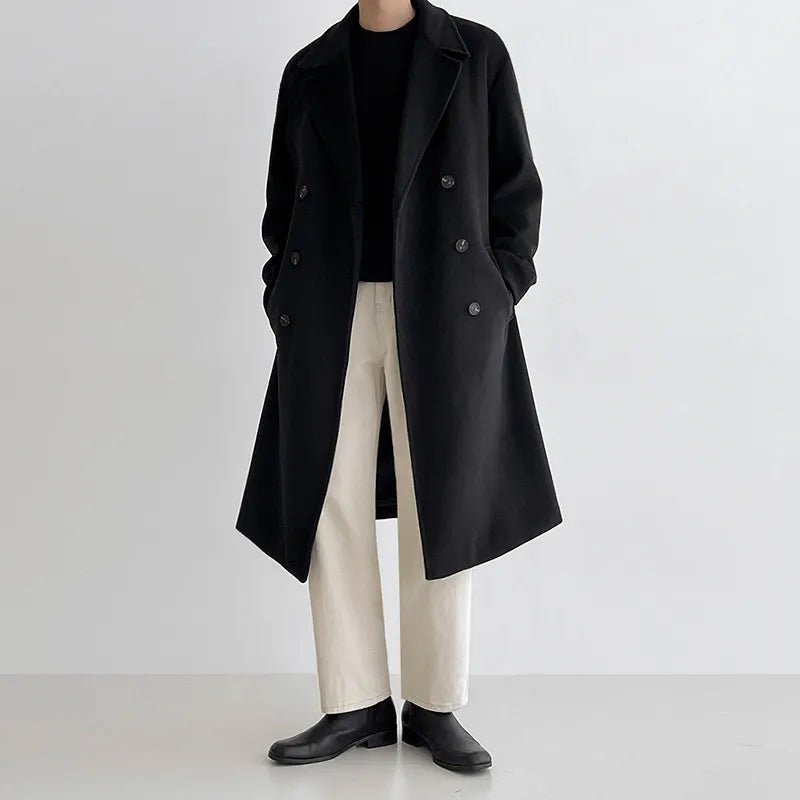 Oscar | Men's Mid - Length Coat for Autumn and Winter