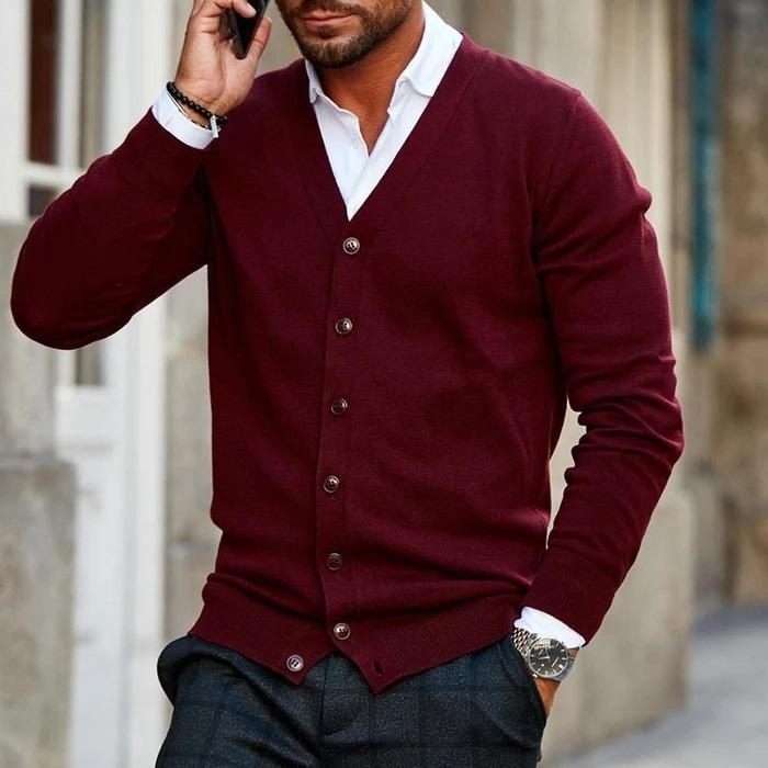 Ramsey | Men’s Casual Cardigan | Elegant & Relaxed