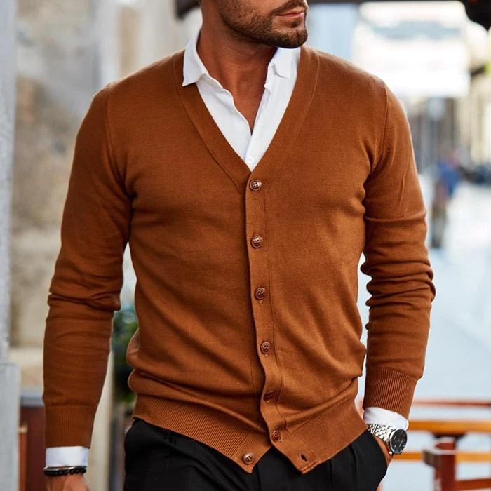 Ramsey | Men’s Casual Cardigan | Elegant & Relaxed