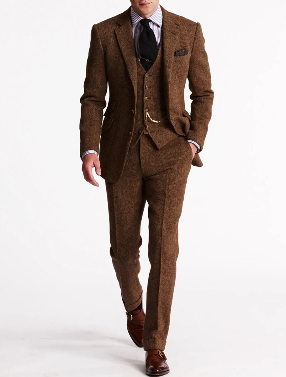 Wilcox | Men’s Vintage Retro Suit | Three Piece