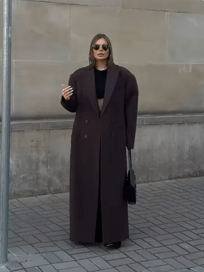 Yang | Women’s Classic Long Coat | Oversized