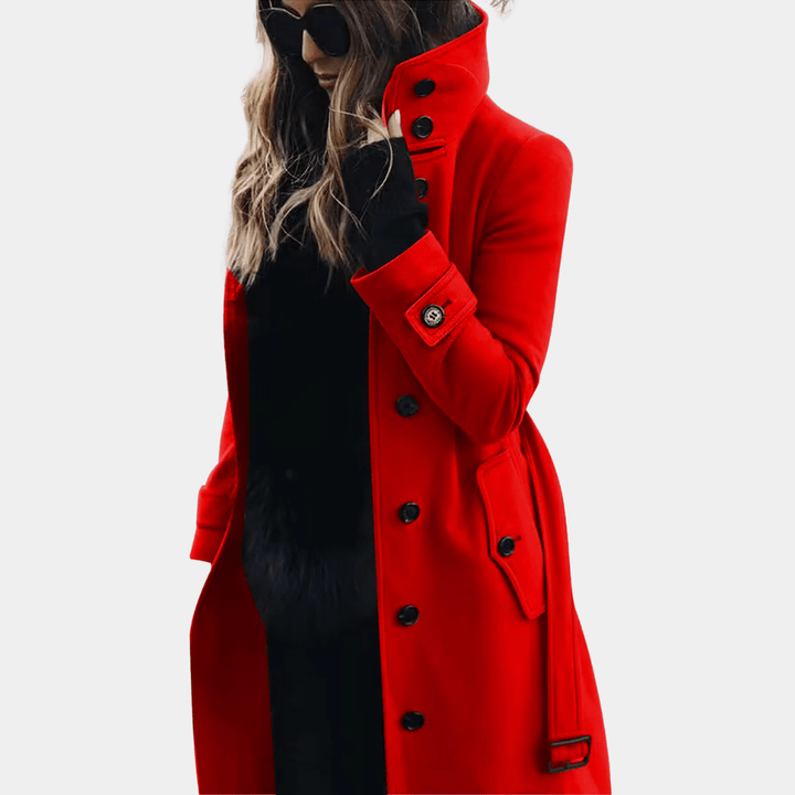 Yuna | Women’s Long Trench Coat | Winter